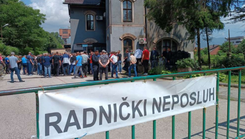 Zenički rudari još bez plata, nema proizvodnje