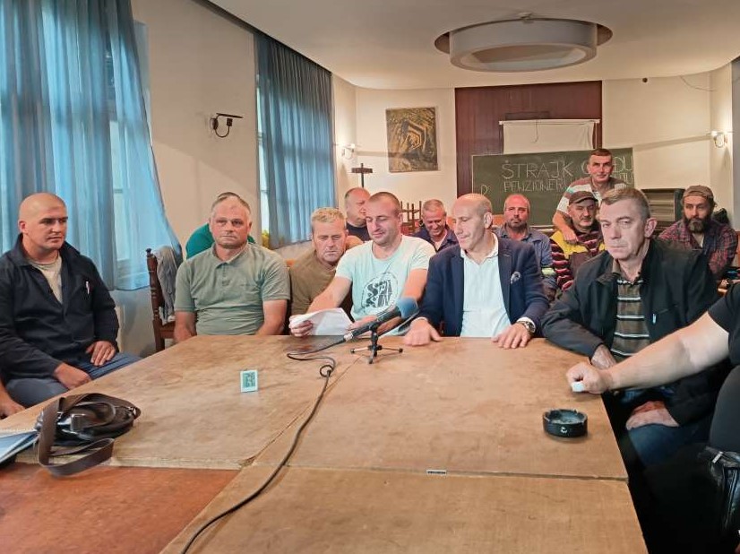 Zenički rudari nastavljaju štrajk glađu