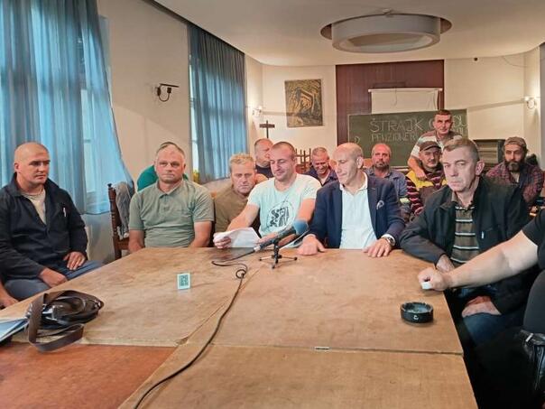 Zenički rudari nastavljaju štrajk glađu