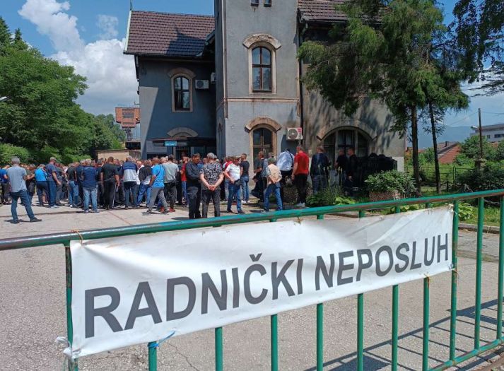 Zenički rudari ni danas neće na posao, istrajni su u svojim zahtjevima