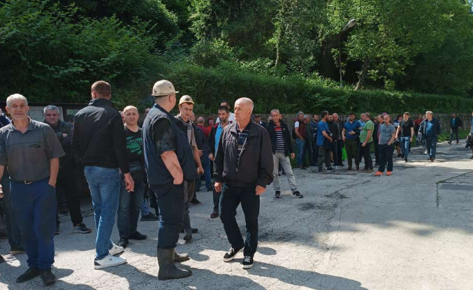 Zenički rudari odbili sići u jame