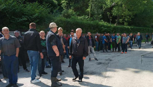 Zenički rudari odbili sići u jame