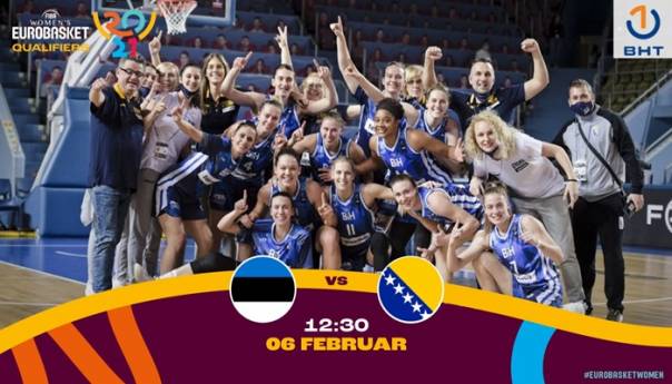 Ženska košarkaška reprezentacija BiH danas protiv Estonije