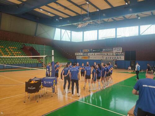 Ženska odbojkaška reprezentacija BiH na pripremama u Goraždu