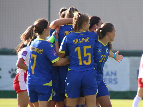 Ženska reprezentacija BiH u 94. minuti savladala Maltu