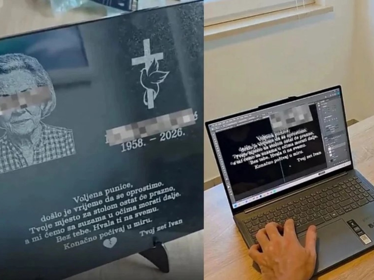 Zet živoj punici naručio nadgrobnu ploču, ona odbila preuzeti paket