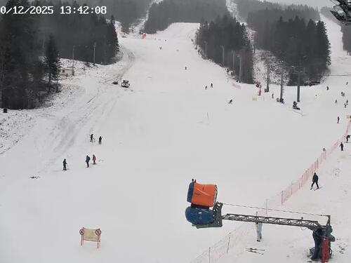 Zimska idila: Na Bjelašnici pada snijeg