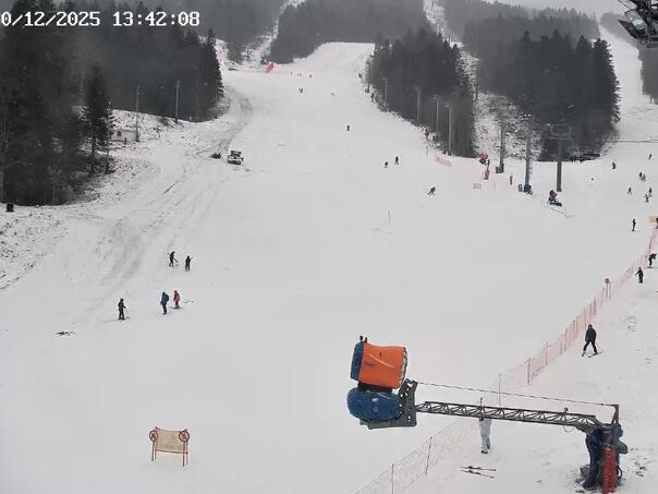 Zimska idila: Na Bjelašnici pada snijeg