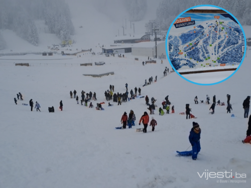 Zimska idila na olimpijskoj Bjelašnici: Sankanje i posljednje pripreme za sezonu