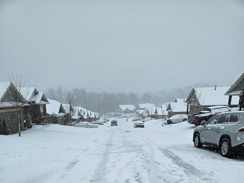 Zimska oluja pogodila Greenville u Južnoj Karolini