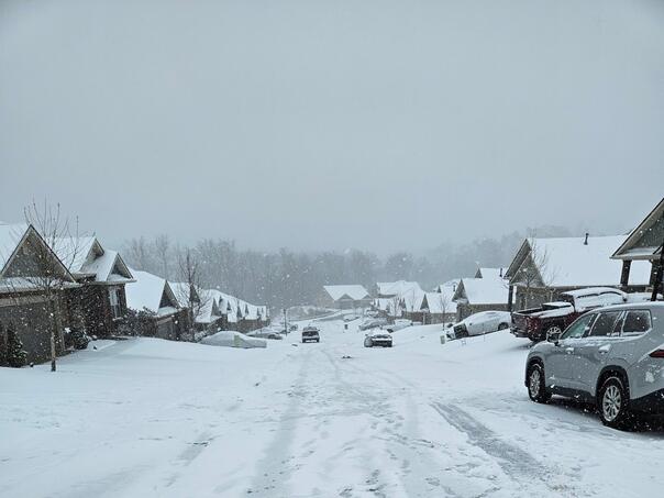 Zimska oluja pogodila Greenville u Južnoj Karolini