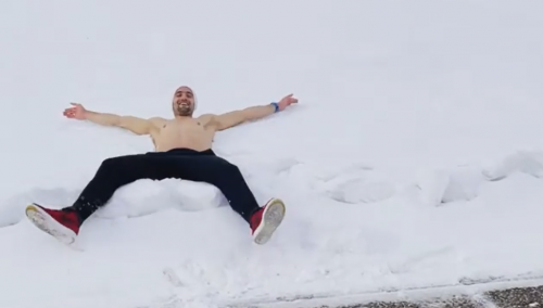 Zimske radosti Amela Tuke u italijanskim Alpama