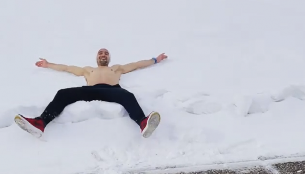 Zimske radosti Amela Tuke u italijanskim Alpama