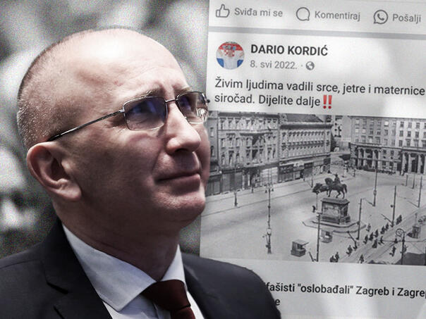 Zločinac Dario Kordić opet širi mržnju na mrežama