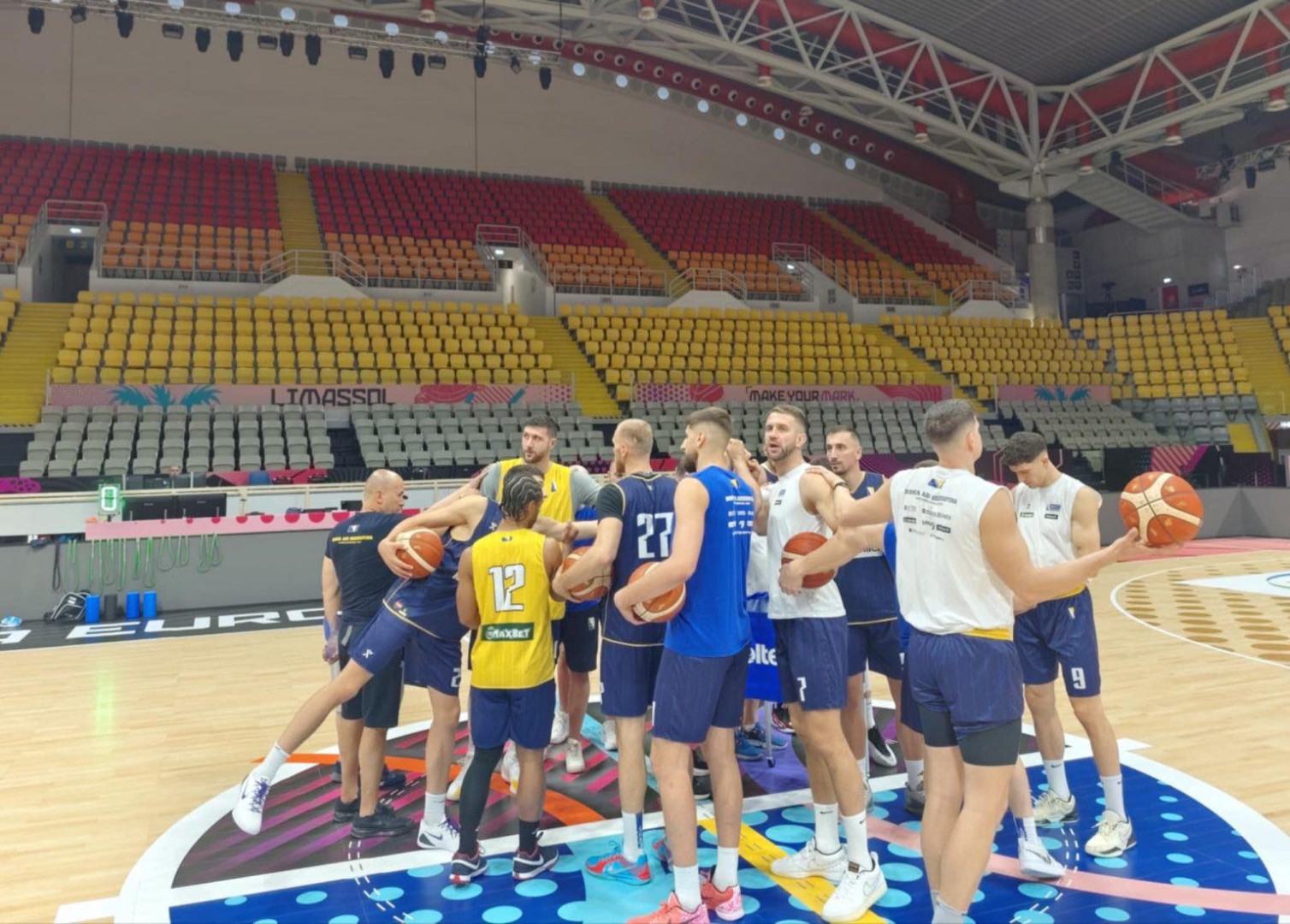 Zmajevi obavili prvi trening u Limassolu