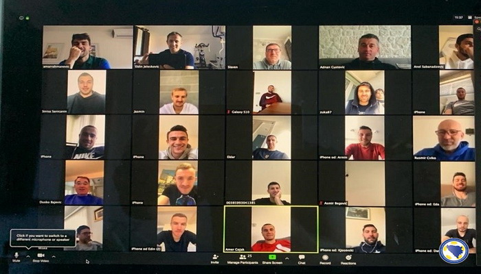 Zmajevi se okupili uz online treninge