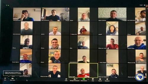 Zmajevi se okupili uz online treninge