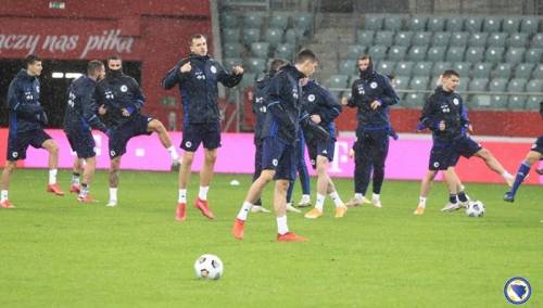 Zmajevi trenirali na stadionu Miejski