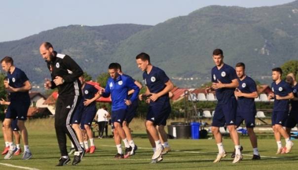 Zmajevi trenirali u Butmiru uoči puta u Dansku