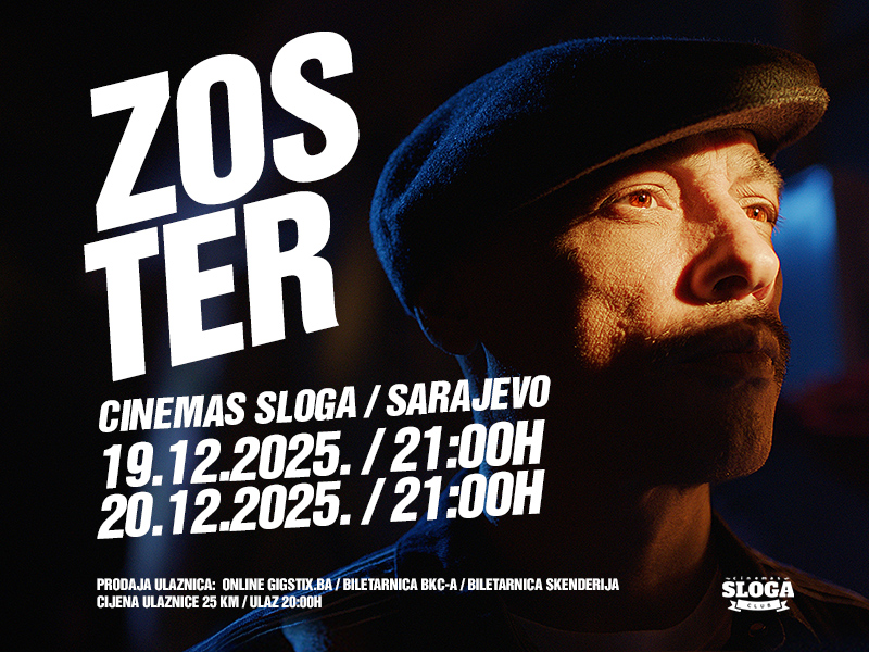 Zoster najavljuje drugi koncert u Sarajevu