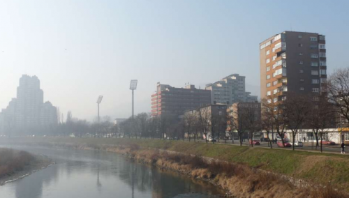 Zrak jutros nezdrav posebno u Zenici, Kaknju i Visokom