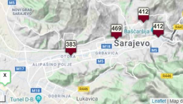 Zrak opasan: Sarajevo najzagađeniji glavni grad u svijetu