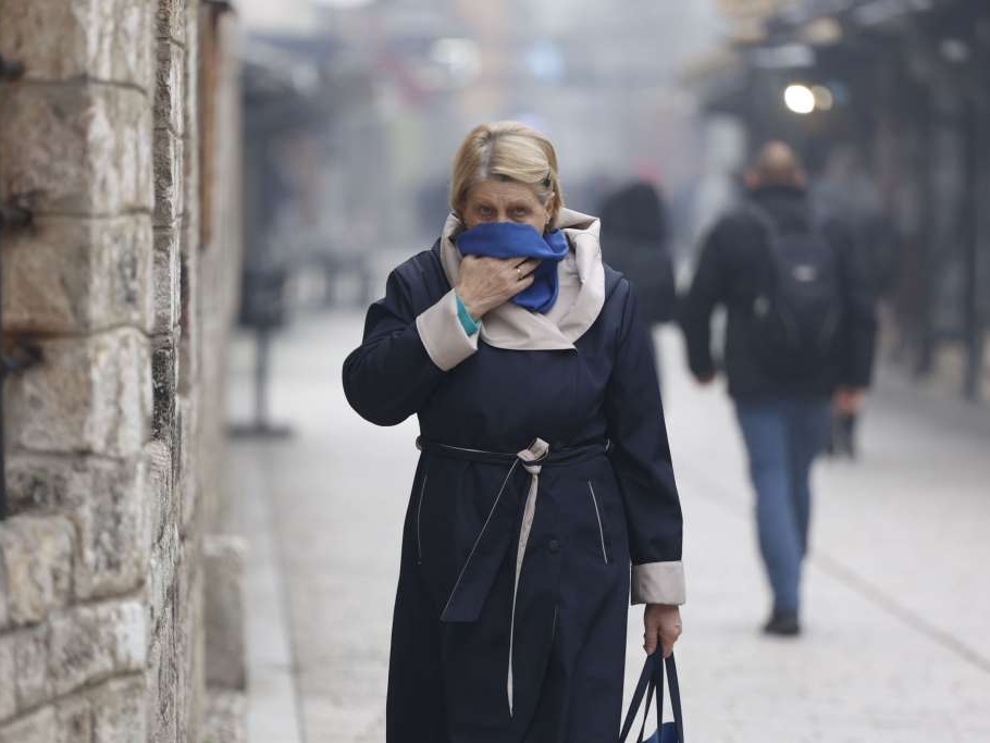 Zrak u Kantonu Sarajevo od zagađenog do izuzetno zagađenog