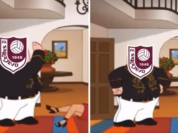 Zrinjski, Borac i Široki: FK Sarajevo proslavio trofej kultnom scenom iz crtića