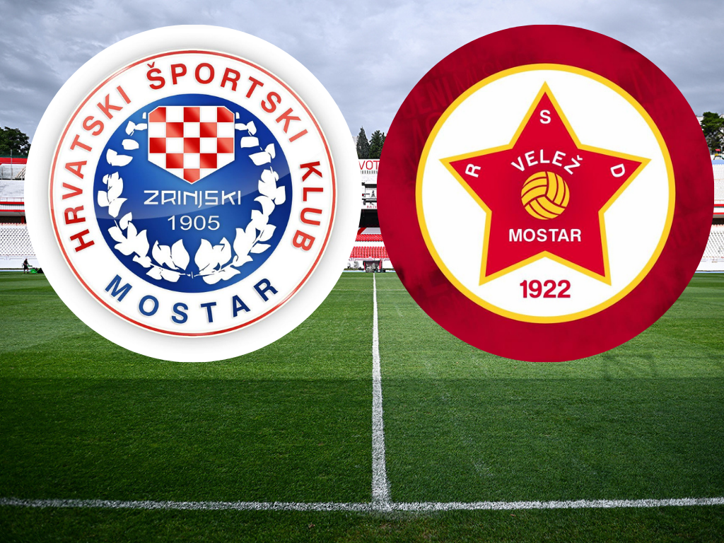 Mostarski derbi: Zrinjski danas protiv Veleža