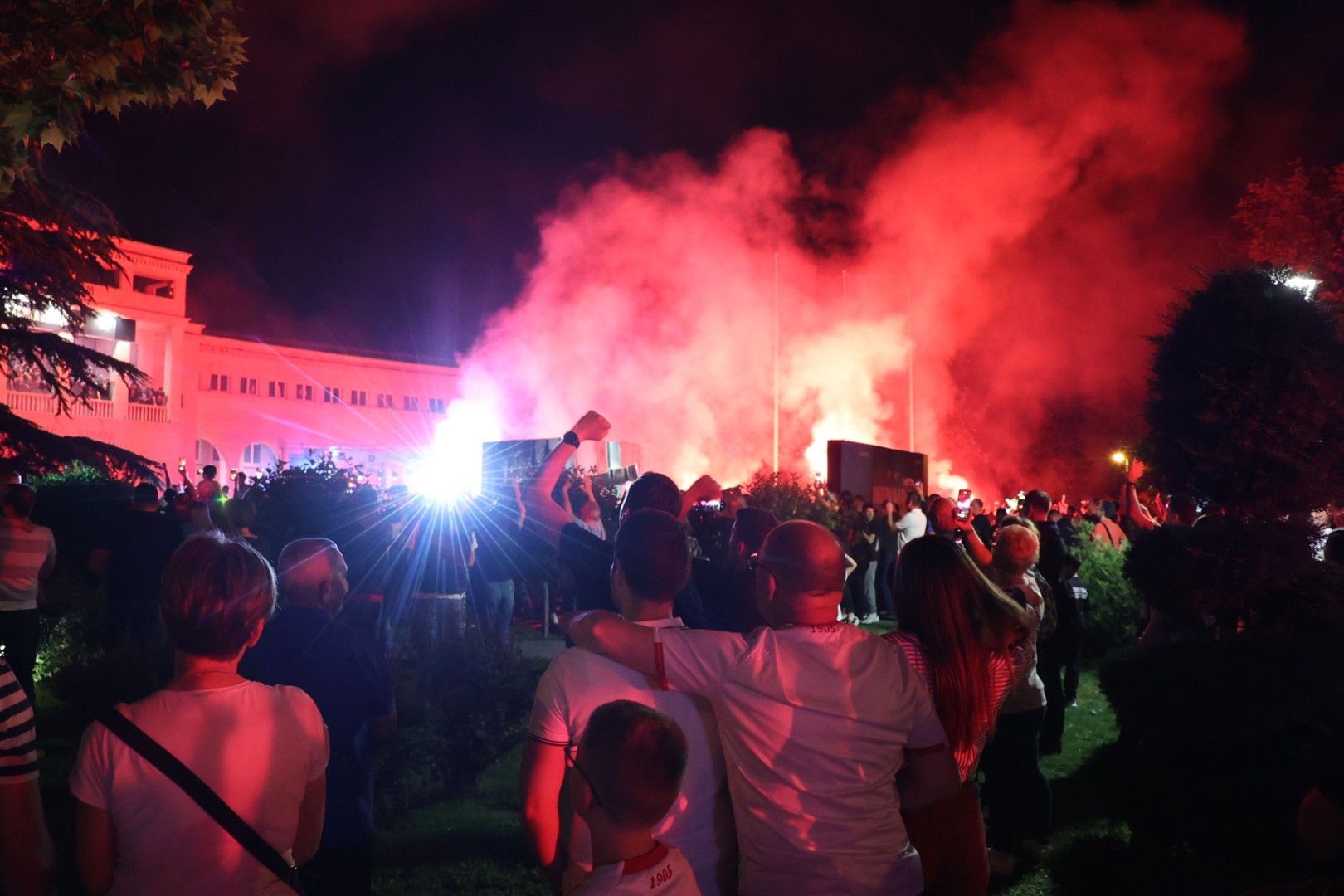 Zrinjski s navijačima proslavio duplu krunu