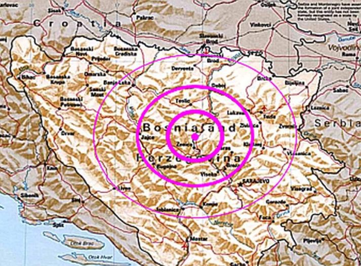 Zvanični podaci: Zemljotres bio jačine 4,8 stepeni Richtera