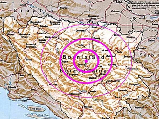 Zvanični podaci: Zemljotres bio jačine 4,8 stepeni Richtera