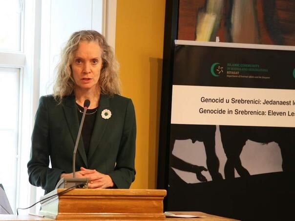 Zvaničnica Danske: Godišnjica genocida ne smije biti samo sjećanje, već poziv na akciju