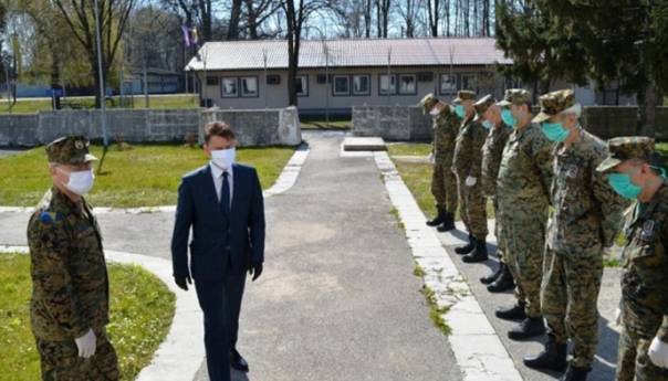 Zvaničnici Ministarstva odbrane BiH posjetili lokacije OSBiH