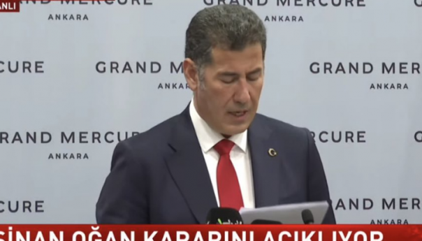 Zvanično: Ogan pozvao svoje birače da podrže Erdogana