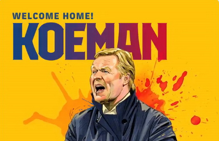 Zvanično: Ronald Koeman je novi trener Barcelone