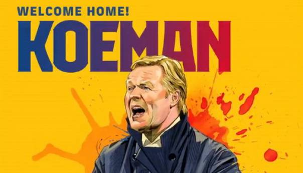 Zvanično: Ronald Koeman je novi trener Barcelone