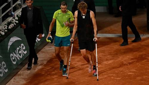 Zverev: Čini se da je povreda ozbiljna