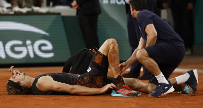 Zverev doživio tešku povredu, Nadal u finalu Roland Garrosa