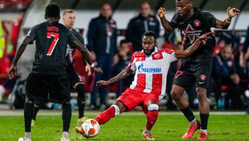 Zvezda sa igračem manje poražena od Midtyjllanda