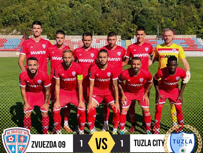 Zvijezda 09 i Tuzla City podijelili bodove