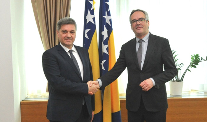 Zvizdić i Davidse o prioritetima saradnje sa Svjetskom bankom