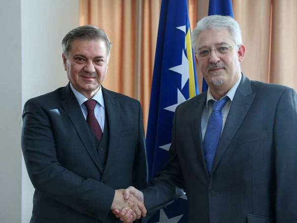 Zvizdić i direktor Fondacije Konrad Adenauer u BiH o ključnim koracima za napredak BiH ka EU
