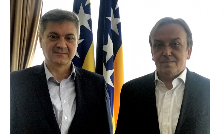 Zvizdić i Terzić razgovarali o dinamici izgradnje autoputa Vc