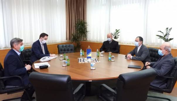 Zvizdić primio u nastupnu posjetu novog iranskog Ghelichkhana