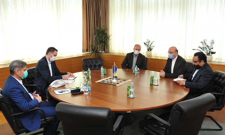 Zvizdić primio u oproštajnu posjetu ambasadora Islamske Republike Iran u BiH