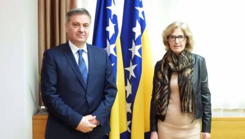 Zvizdić s ambasadorima Austrije i Rumunije razgovarao o političkoj situaciji i evropskom putu BiH