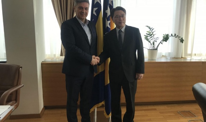 Zvizdić se sastao s ambasadorom Japana u BiH