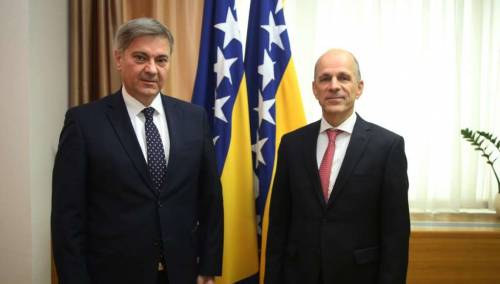 Zvizdić u odvojenim susretima razgovarao s Waltmansom i Sturtewagenom