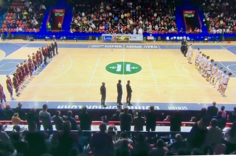 Video: Zvižduci i prekid himne BiH uoči finala Kupa u Banja Luci